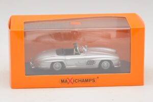 Mercedes 300 SL W198 Roadster Silber Maxichamps 1:43 940039030 Druckguss — Bild 5 von 5