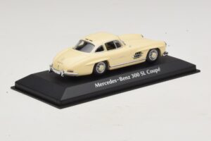 Mercedes 300 SL W198 Weiß Maxichamps 1:43 940039002 Druckguss — Bild 2 von 5