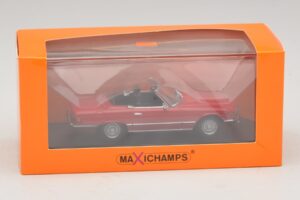 Mercedes 350 SL R107 Rot Maxichamps 1:43 940033432 Druckguss — Bild 5 von 5