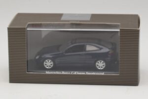 Mercedes C-Class Sportscoupe CL203 Blue Metallic Bundespressball Minichamps 1:43 MB010 Druckguss — Bild 5 von 5