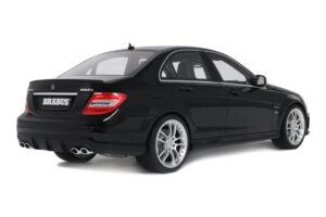 Mercedes C63 AMG W204 Brabus B63S Obsidian Black GT Spirit 1:18 GT582 Resin — Bild 2 von 5