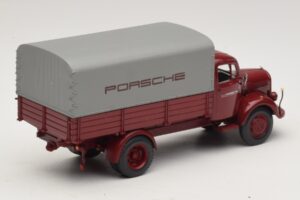 Mercedes L3500 Pritsche Porsche Minichamps 1:43 439350027 Druckguss — Bild 2 von 7