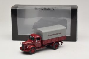 Mercedes L3500 Pritsche Porsche Minichamps 1:43 439350027 Druckguss — Bild 7 von 7