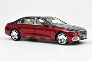 Mercedes Maybach S680 Z223 Nautical Blue & Patagonia Red Norev 1:18 183919 Druckguss