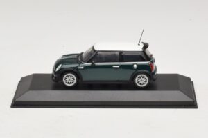 Mini Cooper One R50 Aero Green Mit Weißem Dach Minichamps 1:43 MINI011 Druckguss