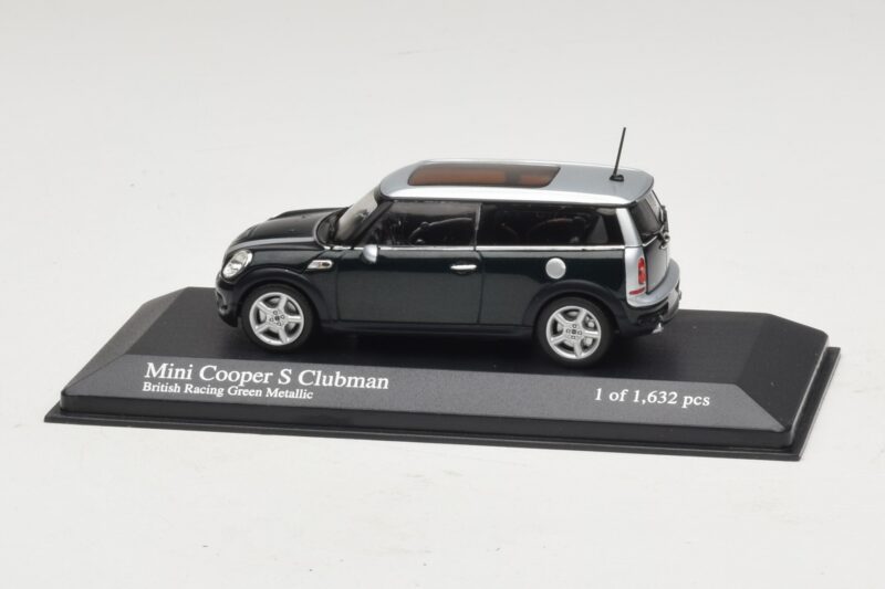 Mini Cooper S Clubman R55 Grün Silber Minichamps 1:43 431138670 Druckguss