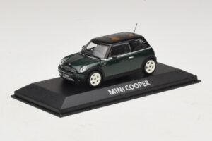 Mini Cooper S R53 Dunkelgrün Mit Schwarzem Dach Minichamps 1:43 MINI023 Druckguss — Bild 2 von 5