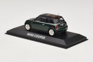 Mini Cooper S R53 Dunkelgrün Mit Schwarzem Dach Minichamps 1:43 MINI023 Druckguss — Bild 3 von 5