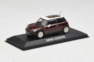 Mini Cooper S R53 Dunkelrot Mit Panoramadach Minichamps 1:43 MINI019 Druckguss — Bild 2 von 4