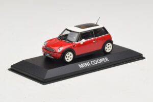 Mini Cooper S R53 Rot Mit Panoramadach Minichamps 1:43 MINI024 Druckguss — Bild 2 von 5