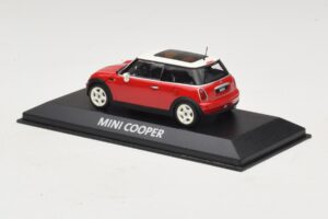 Mini Cooper S R53 Rot Mit Panoramadach Minichamps 1:43 MINI024 Druckguss — Bild 3 von 5