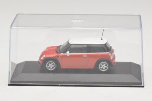 Mini Cooper S R53 Rot Mit Weißem Dach Minichamps 1:43 MINI025 Druckguss — Bild 4 von 5