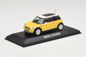 Mini Cooper S R53 Gelb Mit Gelbem Panoramadach Minichamps 1:43 MINI029 Druckguss — Bild 2 von 4