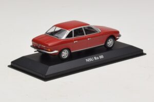 NSU Ro 80 Rot Maxichamps 1:43 940015402 Diecast — Bild 2 von 5