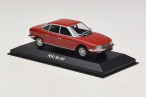 NSU Ro 80 Rot Maxichamps 1:43 940015402 Diecast — Bild 3 von 5