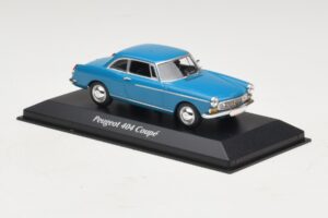 Peugeot 404 Coupé Blau Maxichamps 1:43 940112921 Druckguss — Bild 3 von 5