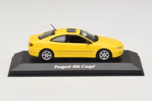 Peugeot 406 Coupé Gelb Maxichamps 1:43 940112621 Druckguss