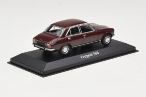 Peugeot 504 Dunkelrot Maxichamps 1:43 940112500 Druckguss — Bild 2 von 5