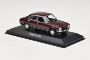 Peugeot 504 Dunkelrot Maxichamps 1:43 940112500 Druckguss — Bild 3 von 5