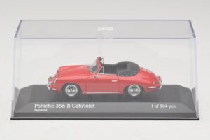 Porsche 356 B Cabriolet Rot Minichamps 1:43 400064331 Druckguss — Bild 4 von 5