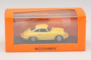 Porsche 356C Carrera 2 Gelb Maxichamps 1:43 940062361 Druckguss — Bild 5 von 5