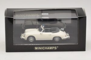 Porsche 356C Cabriolet Polizei Dusseldorf Minichamps 1:43 430062391 Druckguss — Bild 5 von 5