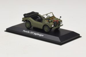 Porsche 597 Jagdwagen Oliv Maxichamps 1:43 940065300 Druckguss — Bild 3 von 5