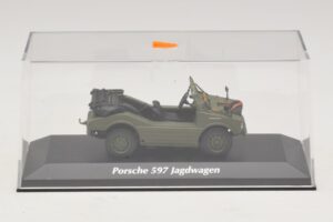 Porsche 597 Jagdwagen Oliv Maxichamps 1:43 940065300 Druckguss — Bild 4 von 5