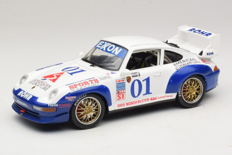 Porsche 911 993 GT2 #01 H. Haywood 24 Hours of Daytona 1993 Anson 1:18 AW050600 Druckguss
