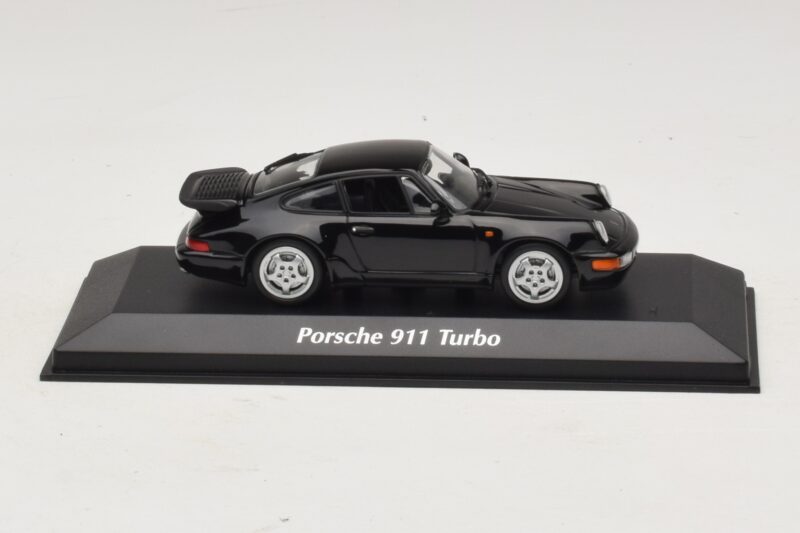 Porsche 911 964 Turbo Schwarz Maxichamps 1:43 940069101 Druckguss