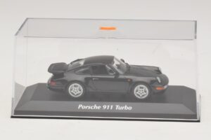 Porsche 911 964 Turbo Schwarz Maxichamps 1:43 940069101 Druckguss — Bild 4 von 5