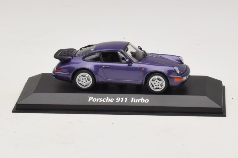 Porsche 911 964 Turbo Violett Metallic Maxichamps 1:43 940069100 Druckguss