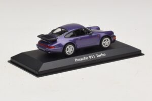 Porsche 911 964 Turbo Violett Metallic Maxichamps 1:43 940069100 Druckguss — Bild 2 von 5
