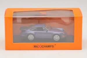 Porsche 911 964 Turbo Violett Metallic Maxichamps 1:43 940069100 Druckguss — Bild 5 von 5