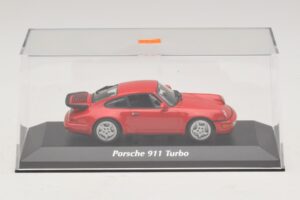 Porsche 911 964 Turbo Rot Maxichamps 1:43 940069102 Druckguss — Bild 4 von 5