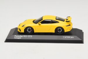 Porsche 911 991.1 GT3 Gelb Minichamps 1:43 410066020 Druckguss