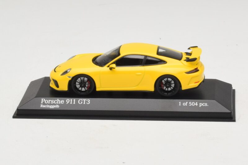Porsche 911 991.1 GT3 Gelb Minichamps 1:43 410066020 Druckguss