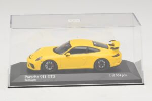 Porsche 911 991.1 GT3 Gelb Minichamps 1:43 410066020 Druckguss — Bild 4 von 5