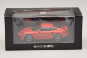 Porsche 911 991.1 Turbo S Orange Minichamps 1:43 410067171 Druckguss — Bild 5 von 5