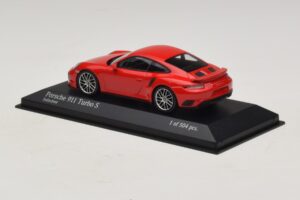 Porsche 911 991.1 Turbo S Rot Minichamps 1:43 410067170 Druckguss — Bild 3 von 5