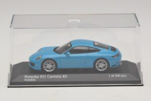 Porsche 911 991.2 Carrera 4S Blau Minichamps 1:43 410067242 Druckguss — Bild 4 von 5