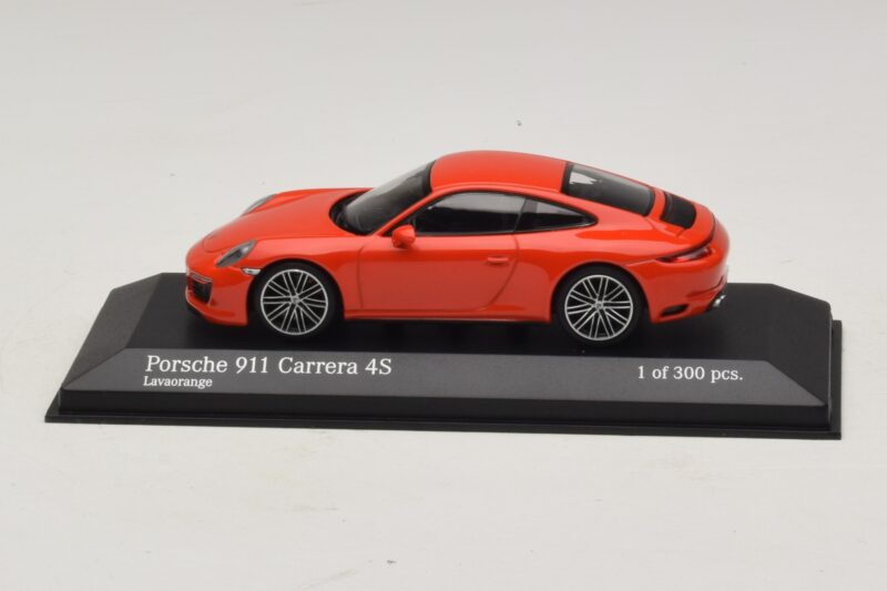 Porsche 911 991.2 Carrera 4S Orange Minichamps 1:43 410067241 Druckguss