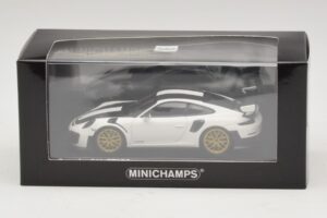 Porsche 911 991.2 GT2 RS Weissach Package Weiß Minichamps 1:43 410067222 Druckguss — Bild 5 von 5