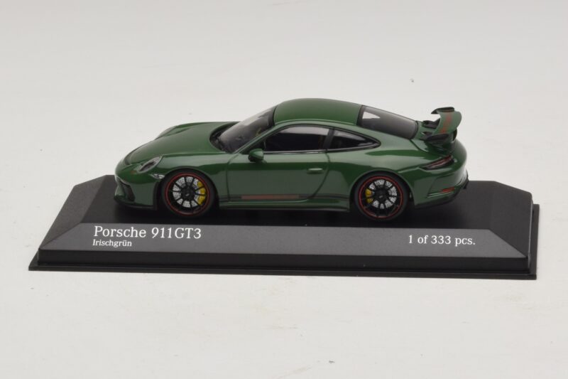 Porsche 911 991.2 GT3 Grün Minichamps 1:43 410066028 Druckguss