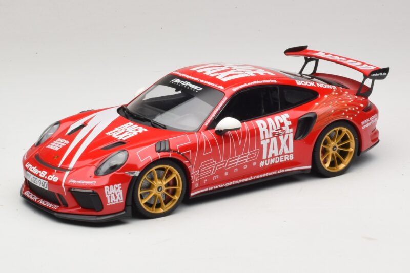 Porsche 911 991.2 GT3 RS GerSpeed Race Taxi Minichamps 1:18 155068227 Druckguss