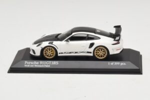 Porsche 911 991.2 GT3 RS Weiß Mit Weissach Package Minichamps 1:43 410067022 Druckguss