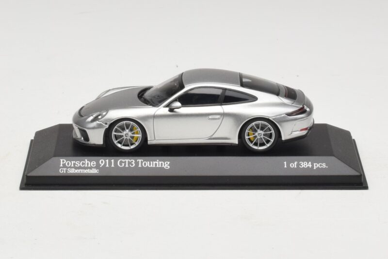 Porsche 911 991.2 GT3 Touring Silber Minichamps 1:43 410067422 Druckguss