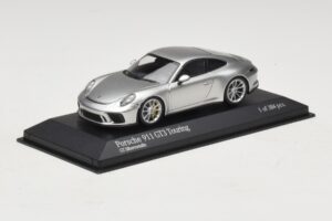 Porsche 911 991.2 GT3 Touring Silber Minichamps 1:43 410067422 Druckguss — Bild 2 von 5