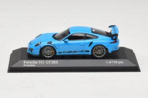 Porsche 911 991 GT3 RS Blau Minichamps 1:43 410063222 Druckguss
