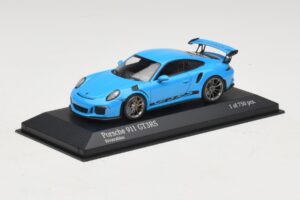 Porsche 911 991 GT3 RS Blau Minichamps 1:43 410063222 Druckguss — Bild 2 von 5